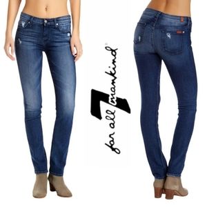 7 For All Mankind The Modern Straight Jeans